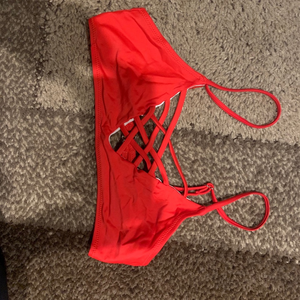 Red Bikini Top